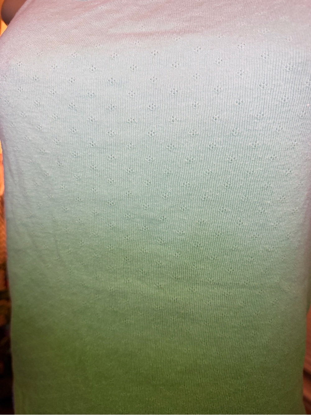 VTG Abercrombie & Fitch Ombre Green Cami Tank Top S - Picture 2 of 9